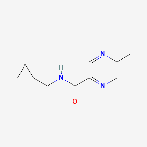 N-(cyclopropylmethyl)-5-methylpyrazine-2-carboxamide