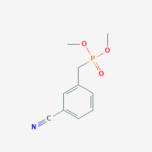molecular formula C10H12NO3P B2921352 Dimethyl (3-cyanobenzyl)phosphonate CAS No. 287720-52-9