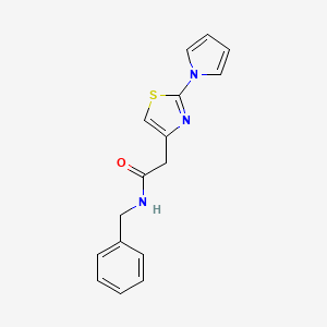 2-(2-(1H-pyrrol-1-yl)thiazol-4-yl)-N-benzylacetamide