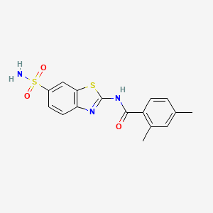 2,4-dimethyl-N-(6-sulfamoylbenzo[d]thiazol-2-yl)benzamide