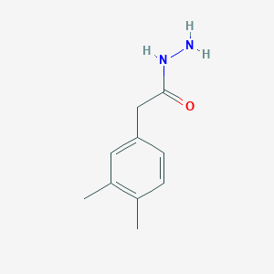 molecular formula C10H14N2O B2921418 2-(3,4-Dimethylphenyl)acetohydrazide CAS No. 736973-61-8
