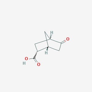 molecular formula C8H10O3 B2921470 (1R,2R,4R)-5-Oxobicyclo[2.2.1]heptane-2-carboxylic acid CAS No. 31467-53-5