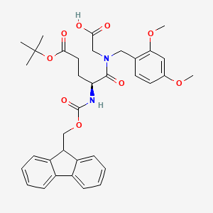 molecular formula C35H40N2O9 B2921517 Fmoc-L-Glu(tBu)-DmbGly-OH CAS No. 2250436-99-6