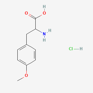 molecular formula C10H14ClNO3 B2921526 H-DL-Tyr(Me)-OH, HCl CAS No. 1654774-00-1