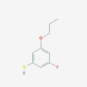 3-Fluoro-5-propoxybenzenethiol