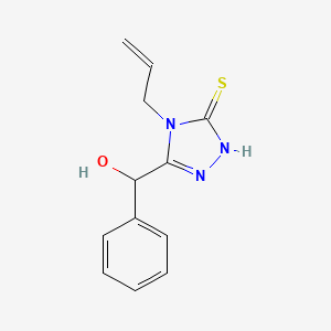 (4-allyl-5-mercapto-4H-1,2,4-triazol-3-yl)(phenyl)methanol