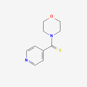 molecular formula C10H12N2OS B2921708 Morpholino(pyridin-4-yl)methanethione CAS No. 17332-42-2