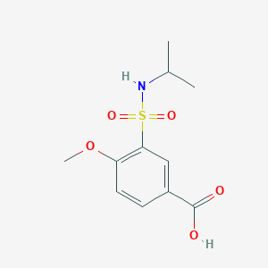 3-[(Isopropylamino)sulfonyl]-4-methoxybenzoic acid