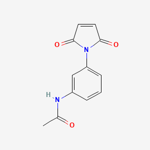 molecular formula C12H10N2O3 B2921772 N-[3-(2,5-dioxo-2,5-dihydro-1H-pyrrol-1-yl)phenyl]acetamide CAS No. 61862-29-1