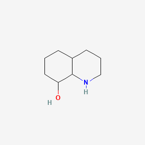 molecular formula C9H17NO B2921950 Decahydroquinolin-8-ol CAS No. 32258-81-4