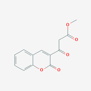 B2921970 methyl 3-oxo-3-(2-oxo-2H-chromen-3-yl)propanoate CAS No. 221214-24-0
