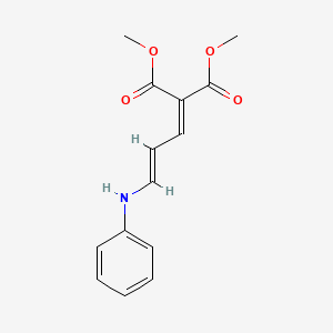 (E)-Dimethyl 2-(3-(phenylamino)allylidene)malonate