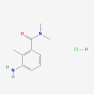 3-Amino-N,N,2-trimethylbenzamide hydrochloride