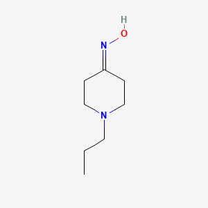 molecular formula C8H16N2O B2922202 1-Propylpiperidin-4-one oxime CAS No. 832737-39-0
