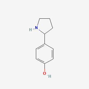 4-(Pyrrolidin-2-yl)phenol