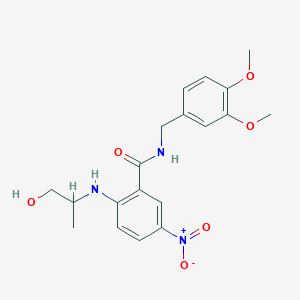 molecular formula C19H23N3O6 B029224 Xanthoanthrafil CAS No. 1020251-53-9