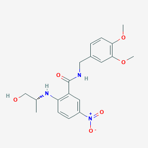 molecular formula C19H23N3O6 B029225 (R)-Xanthoanthrafil CAS No. 247568-68-9