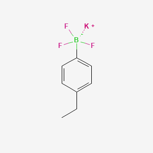 B2922585 Potassium (4-ethylphenyl)trifluoroborate CAS No. 1160725-33-6; 898544-50-8