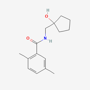 N-((1-hydroxycyclopentyl)methyl)-2,5-dimethylbenzamide