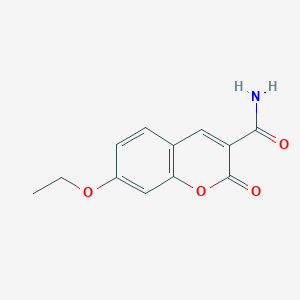 7-Ethoxy-2-oxochromene-3-carboxamide