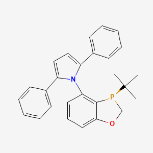(R)-1-(3-(tert-butyl)-2,3-dihydrobenzo[d][1,3]oxaphosphol-4-yl)-2,5-diphenyl-1H-pyrrole