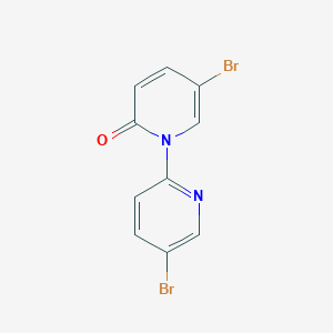 5-Bromo-1-(5-bromopyridin-2-yl)pyridin-2-one