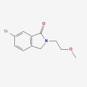 6-Bromo-2-(2-methoxyethyl)isoindolin-1-one
