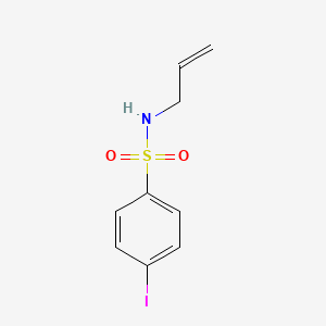 molecular formula C9H10INO2S B2922793 N-Allyl-4-iodobenzenesulfonamide CAS No. 403793-16-8