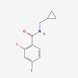 N-(cyclopropylmethyl)-4-fluoro-2-iodobenzamide