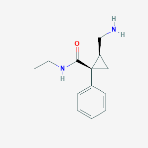 molecular formula C₁₃H₁₈N₂O B029228 N-Desethyl Milnacipran CAS No. 105310-07-4