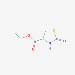 molecular formula C6H9NO3S B2922838 Ethyl 2-oxothiazolidine-4-carboxylate CAS No. 55694-10-5