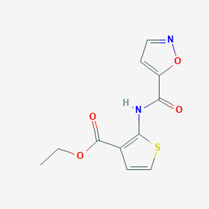 Ethyl 2-(isoxazole-5-carboxamido)thiophene-3-carboxylate