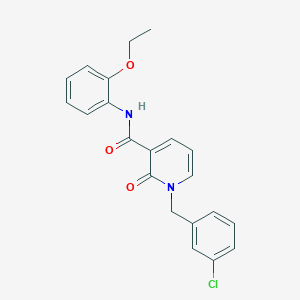 1-(3-chlorobenzyl)-N-(2-ethoxyphenyl)-2-oxo-1,2-dihydropyridine-3-carboxamide