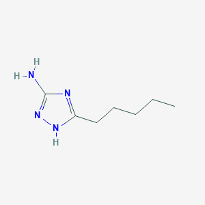 B2922936 3-Pentyl-1h-1,2,4-triazol-5-amine CAS No. 21084-54-8