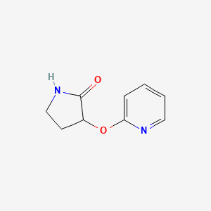 3-(Pyridin-2-yloxy)pyrrolidin-2-one