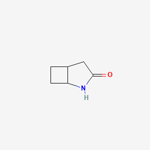molecular formula C6H9NO B2922985 2-Azabicyclo[3.2.0]heptan-3-one CAS No. 2183-99-5