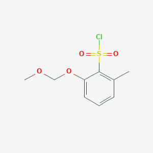 B2923196 2-(Methoxymethoxy)-6-methylbenzenesulfonyl chloride CAS No. 2138186-74-8