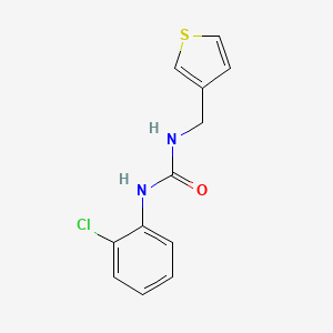 1-(2-Chlorophenyl)-3-(thiophen-3-ylmethyl)urea