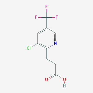 3-[3-Chloro-5-(trifluoromethyl)pyridin-2-yl]propanoic acid