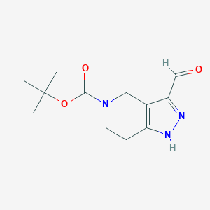 Tert-butyl 3-formyl-1,4,6,7-tetrahydro-5H-pyrazolo[4,3-C]pyridine-5-carboxylate
