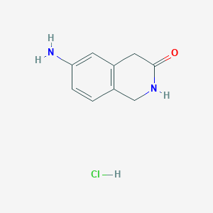 6-Amino-1,2-dihydroisoquinolin-3(4H)-onehydrochloride
