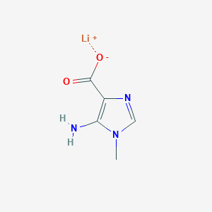 Lithium 5-amino-1-methyl-1H-imidazole-4-carboxylate