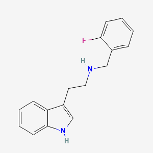 N-(2-fluorobenzyl)-2-(1H-indol-3-yl)ethanamine