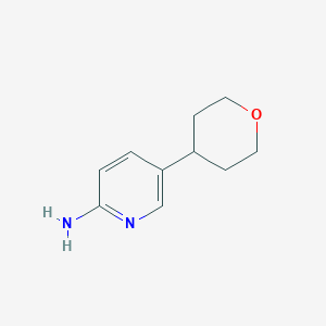 5-(Tetrahydro-2H-pyran-4-yl)pyridin-2-amine