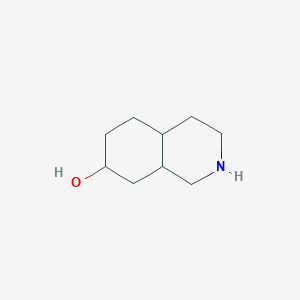 molecular formula C9H17NO B2923454 OC1Ccc2ccncc2C1 CAS No. 90949-48-7