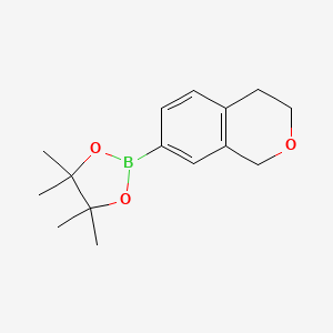 2-(Isochroman-7-yl)-4,4,5,5-tetramethyl-1,3,2-dioxaborolane