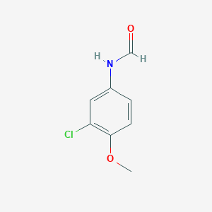 molecular formula C8H8ClNO2 B2923500 N-(3-chloro-4-methoxyphenyl)formamide CAS No. 69753-56-6