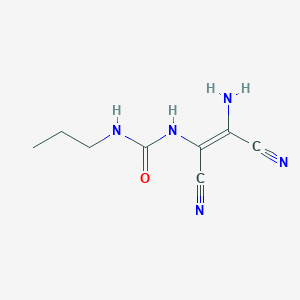 1-[(Z)-2-amino-1,2-dicyanoethenyl]-3-propylurea