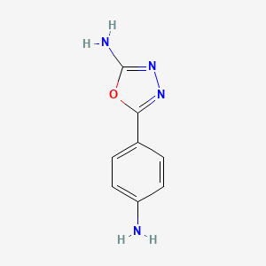 5-(4-Aminophenyl)-1,3,4-oxadiazol-2-amine