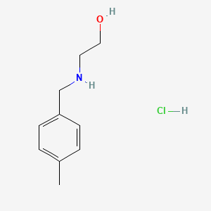 B2923901 2-[(4-Methylbenzyl)amino]ethanol hydrochloride CAS No. 856377-95-2